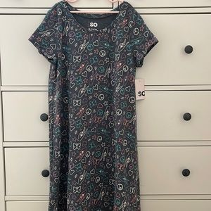NWT SO Girls T-Shirt Dress size XL